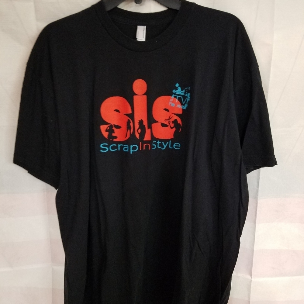 American Apparel Scrap in Style SIS 2xl Black Tee